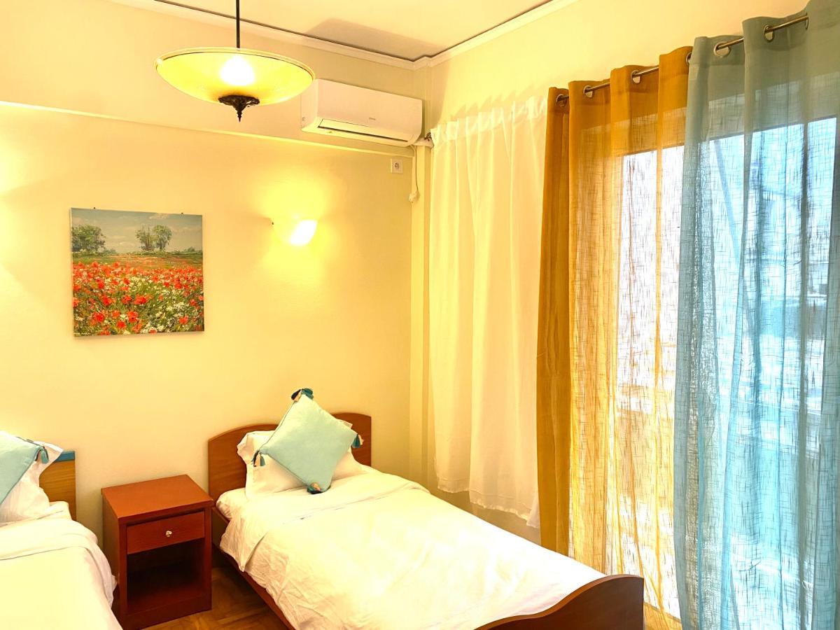 Quiet Near Subway And Acropolis 2 Bedrooms Apt Athen Eksteriør billede